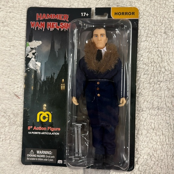 hammer Van Hesling horror, 8 inch action figure 14 points articulation, new - Picture 1 of 9